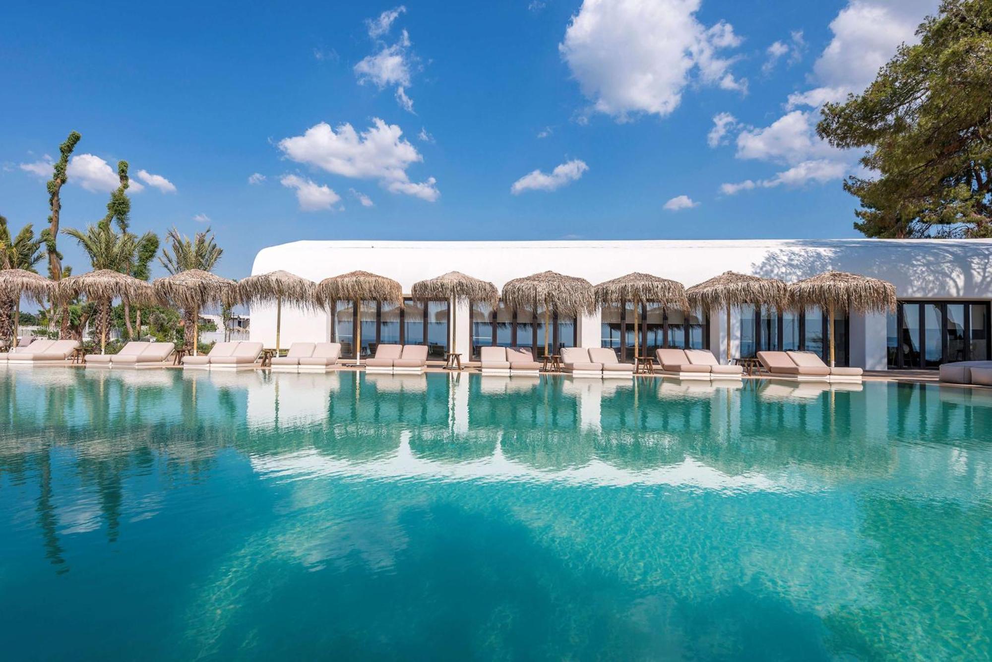 Isla Brown Corinthia Resort & Spa, Curio Collection By Hilton Agii Theodori Exterior foto The Hotel